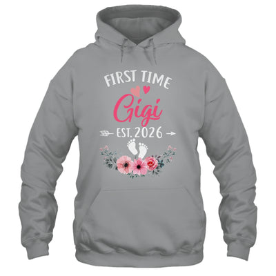 First Time Gigi Promoted To Gigi Est 2026 Mothers Day Shirt & Tank Top | teecentury