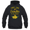 First Time Godmother Est 2024 Sunflower Promoted To Godmother Shirt & Tank Top | teecentury