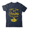 First Time Grandma Est 2024 Sunflower Promoted To Grandma Shirt & Tank Top | teecentury