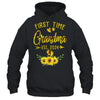 First Time Grandma Est 2024 Sunflower Promoted To Grandma Shirt & Tank Top | teecentury