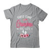 First Time Grandma Promoted To Grandma Est 2025 Mothers Day Shirt & Hoodie | teecentury