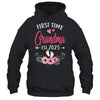 First Time Grandma Promoted To Grandma Est 2025 Mothers Day Shirt & Hoodie | teecentury