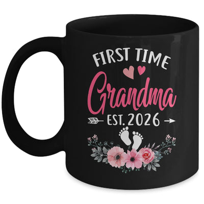 First Time Grandma Promoted To Grandma Est 2026 Mothers Day Mug | teecentury