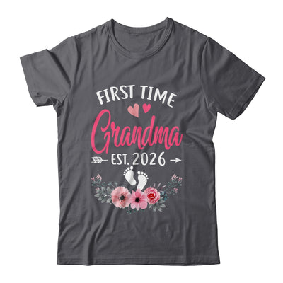 First Time Grandma Promoted To Grandma Est 2027 Mothers Day Shirt & Tank Top | teecentury