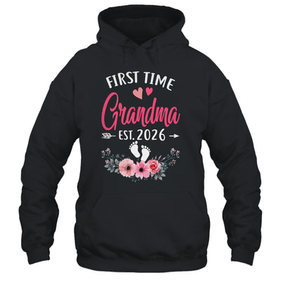 First Time Grandma Promoted To Grandma Est 2027 Mothers Day Shirt & Tank Top | teecentury