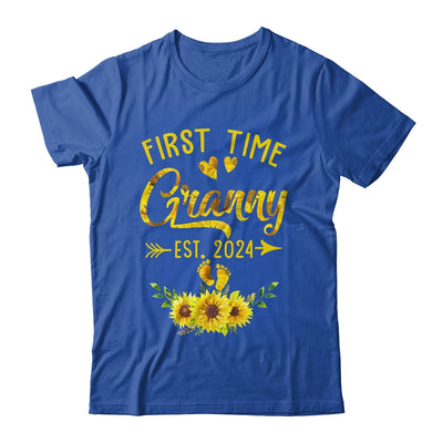 First Time Granny Est 2024 Sunflower Promoted To Granny Shirt & Tank Top | teecentury