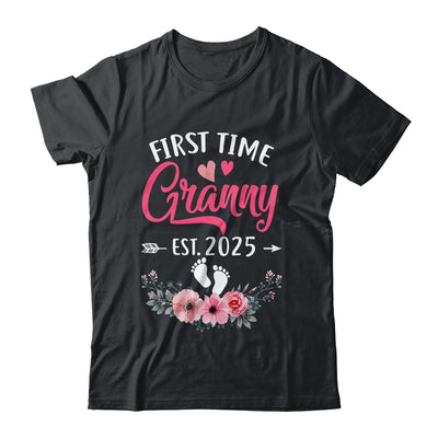 First Time Granny Promoted To Granny Est 2025 Mothers Day Shirt & Hoodie | teecentury