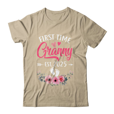 First Time Granny Promoted To Granny Est 2025 Mothers Day Shirt & Hoodie | teecentury