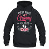 First Time Granny Promoted To Granny Est 2025 Mothers Day Shirt & Hoodie | teecentury