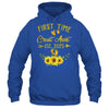 First Time Great Aunt Est 2025 Sunflower Promoted To Aunt Shirt & Tank Top | teecentury