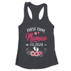 First Time Mamaw Promoted To Mamaw Est 2024 Mothers Day Shirt & Tank Top | teecentury