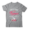 First Time Mamaw Promoted To Mamaw Est 2025 Mothers Day Shirt & Hoodie | teecentury