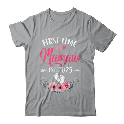 First Time Mamaw Promoted To Mamaw Est 2025 Mothers Day Shirt & Hoodie | teecentury