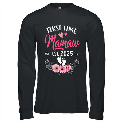 First Time Mamaw Promoted To Mamaw Est 2025 Mothers Day Shirt & Hoodie | teecentury