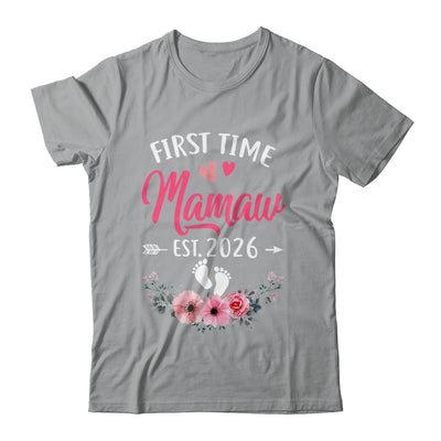 First Time Mamaw Promoted To Mamaw Est 2027 Mothers Day Shirt & Tank Top | teecentury