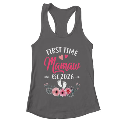First Time Mamaw Promoted To Mamaw Est 2027 Mothers Day Shirt & Tank Top | teecentury