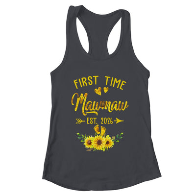 First Time Mawmaw Est 2026 Sunflower Promoted To Mawmaw Shirt & Tank Top | teecentury
