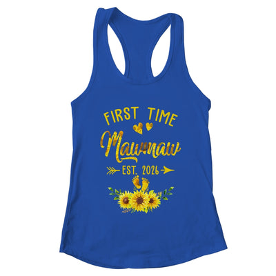First Time Mawmaw Est 2026 Sunflower Promoted To Mawmaw Shirt & Tank Top | teecentury