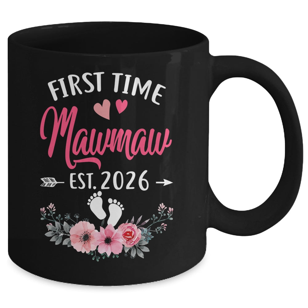 First Time Mawmaw Promoted To Mawmaw Est 2027 Mothers Day Mug | teecentury