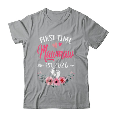 First Time Mawmaw Promoted To Mawmaw Est 2027 Mothers Day Shirt & Tank Top | teecentury