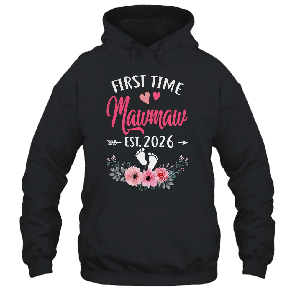 First Time Mawmaw Promoted To Mawmaw Est 2027 Mothers Day Shirt & Tank Top | teecentury