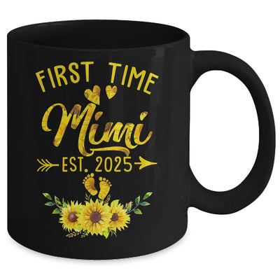 First Time Mimi Est 2025 Sunflower Promoted To Mimi Mug | teecentury