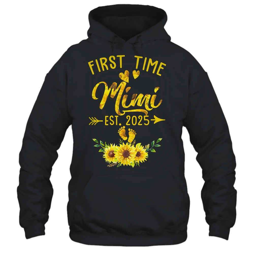 First Time Mimi Est 2025 Sunflower Promoted To Mimi Shirt & Tank Top | teecentury
