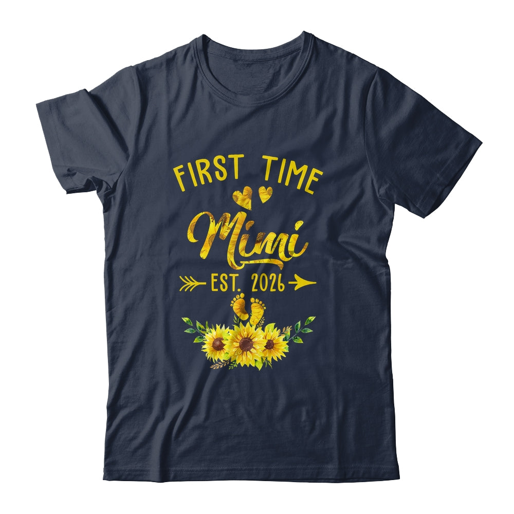First Time Mimi Est 2026 Sunflower Promoted To Mimi Shirt & Tank Top | teecentury