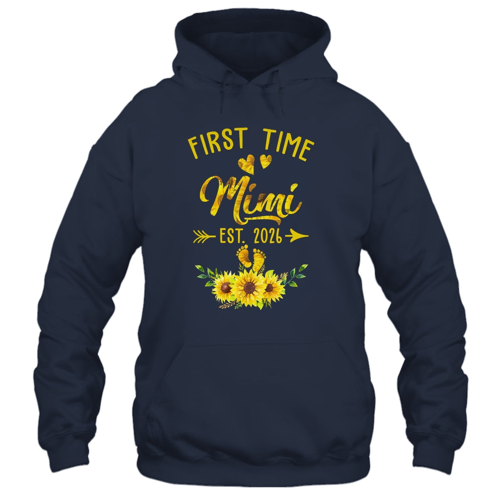 First Time Mimi Est 2026 Sunflower Promoted To Mimi Shirt & Tank Top | teecentury