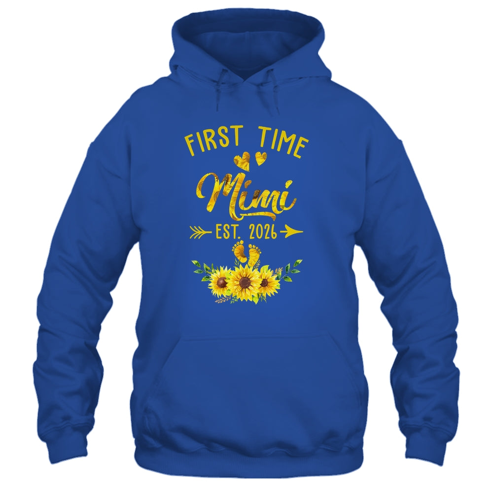First Time Mimi Est 2026 Sunflower Promoted To Mimi Shirt & Tank Top | teecentury