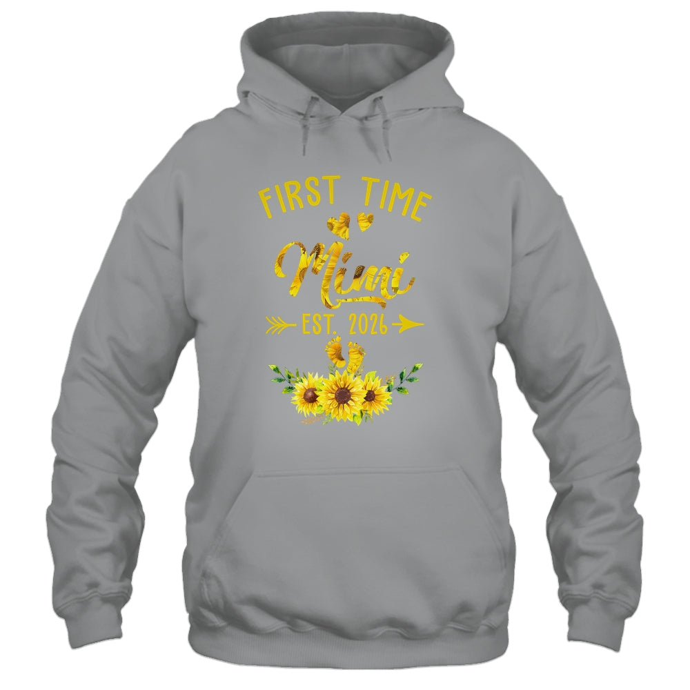 First Time Mimi Est 2026 Sunflower Promoted To Mimi Shirt & Tank Top | teecentury