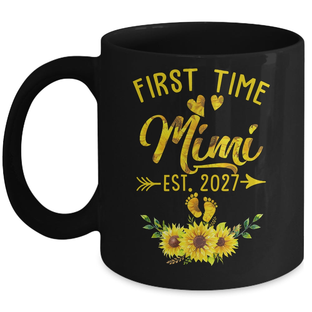 First Time Mimi Est 2027 Sunflower Promoted To Mimi Mug | teecentury
