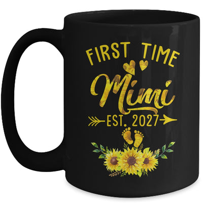 First Time Mimi Est 2027 Sunflower Promoted To Mimi Mug | teecentury