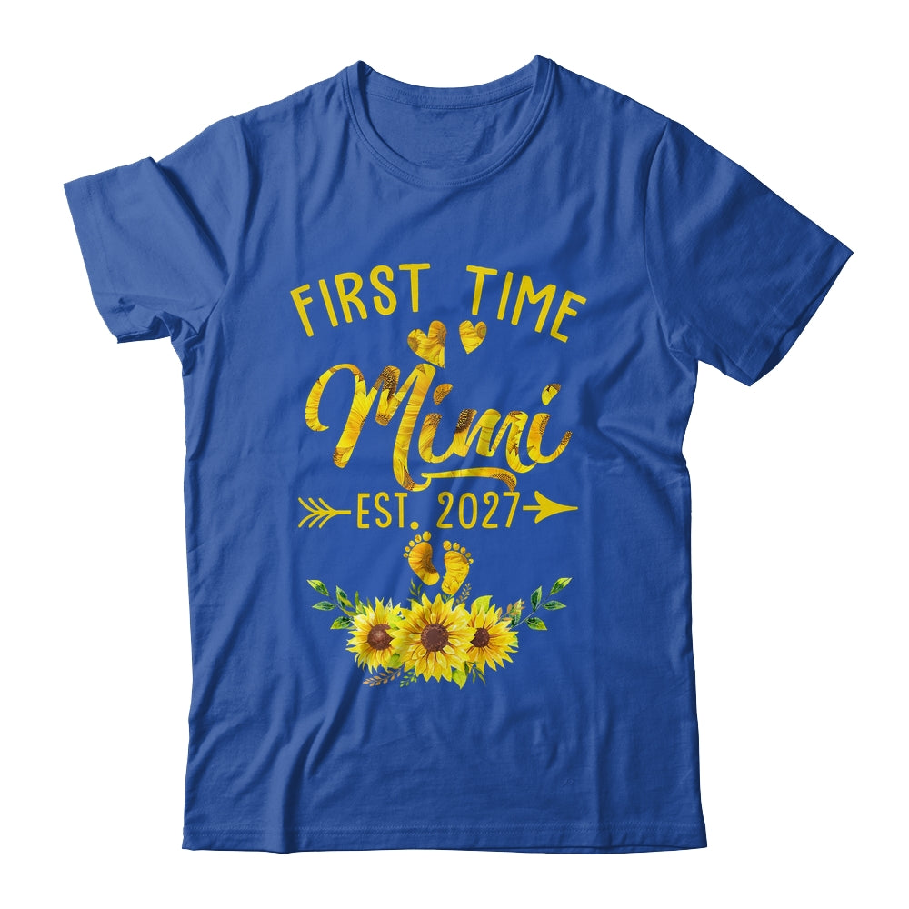 First Time Mimi Est 2027 Sunflower Promoted To Mimi Shirt & Tank Top | teecentury