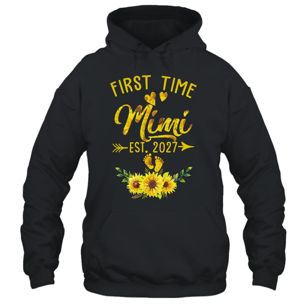First Time Mimi Est 2027 Sunflower Promoted To Mimi Shirt & Tank Top | teecentury