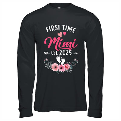 First Time Mimi Promoted To Mimi Est 2025 Mothers Day Shirt & Hoodie | teecentury