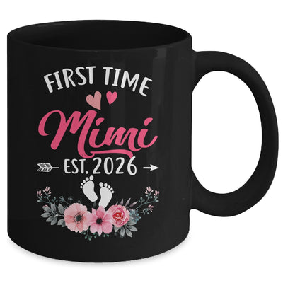 First Time Mimi Promoted To Mimi Est 2026 Mothers Day Mug | teecentury