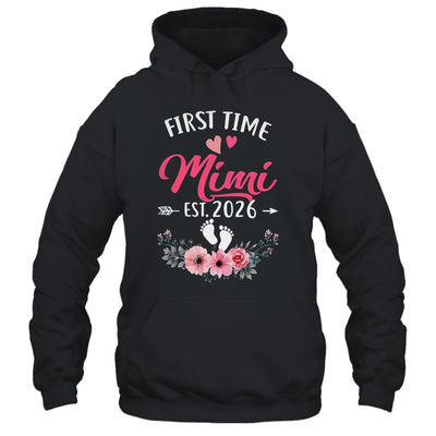 First Time Mimi Promoted To Mimi Est 2026 Mothers Day Shirt & Tank Top | teecentury