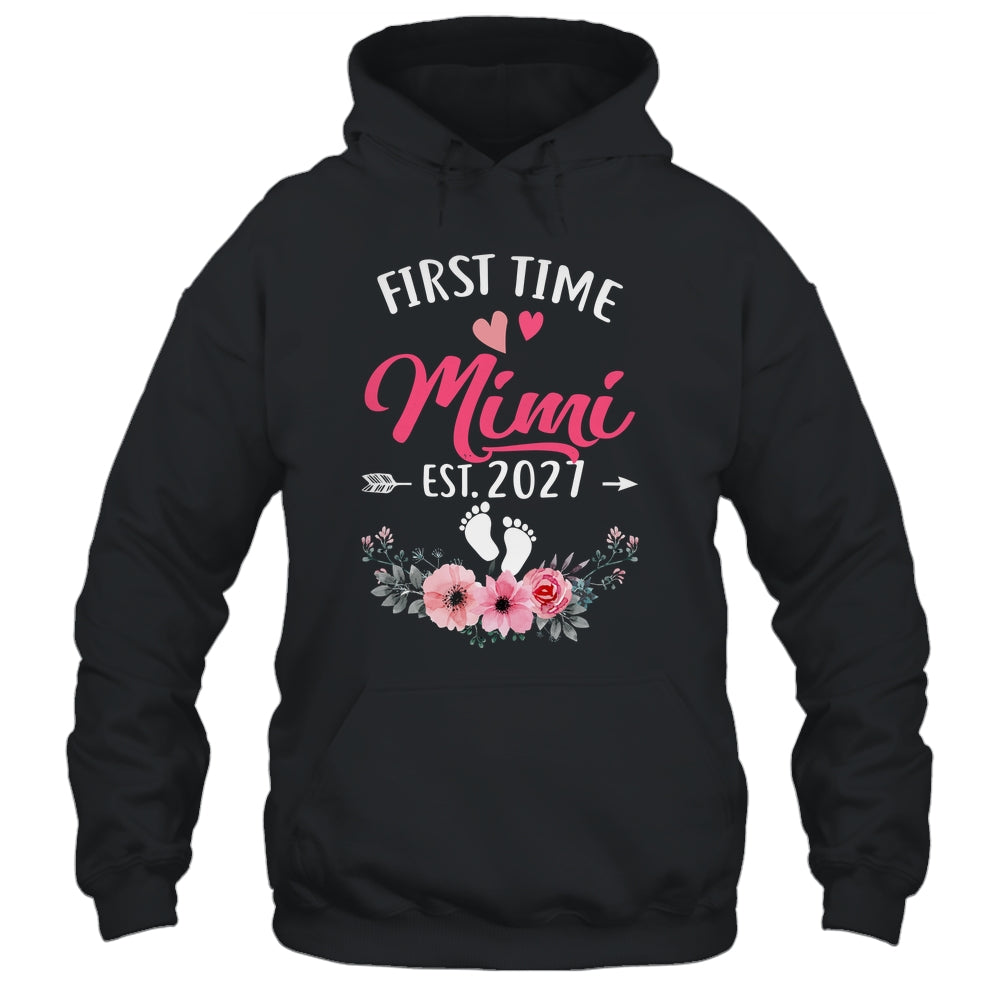 First Time Mimi Promoted To Mimi Est 2027 Mothers Day Shirt & Tank Top | teecentury