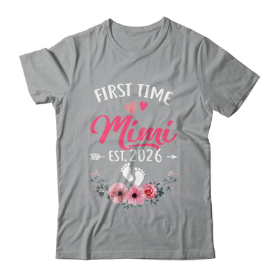 First Time Mimi Promoted To Mimi Est 2027 Mothers Day Shirt & Tank Top | teecentury