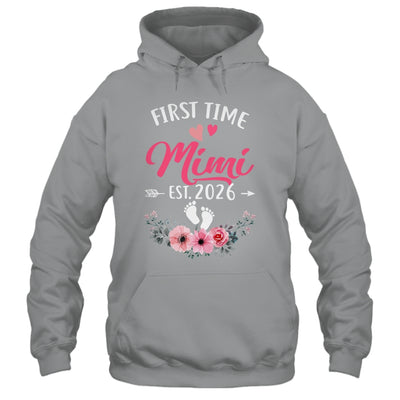 First Time Mimi Promoted To Mimi Est 2027 Mothers Day Shirt & Tank Top | teecentury