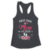 First Time Mom Promoted To Mom Est 2024 Mothers Day Shirt & Tank Top | teecentury