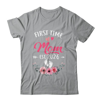 First Time Mom Promoted To Mom Est 2026 Mothers Day Shirt & Tank Top | teecentury