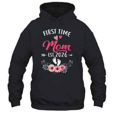First Time Mom Promoted To Mom Est 2026 Mothers Day Shirt & Tank Top | teecentury