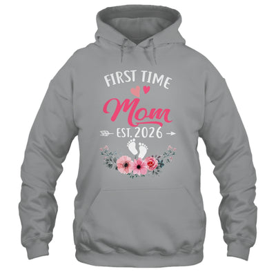 First Time Mom Promoted To Mom Est 2026 Mothers Day Shirt & Tank Top | teecentury