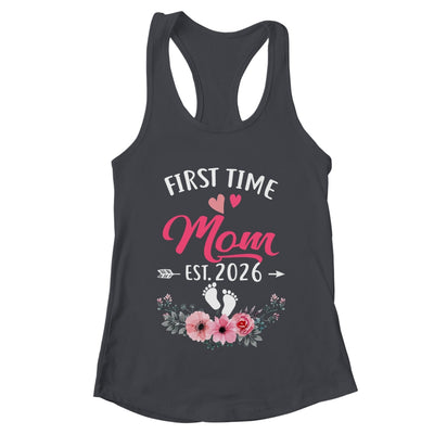 First Time Mom Promoted To Mom Est 2026 Mothers Day Shirt & Tank Top | teecentury