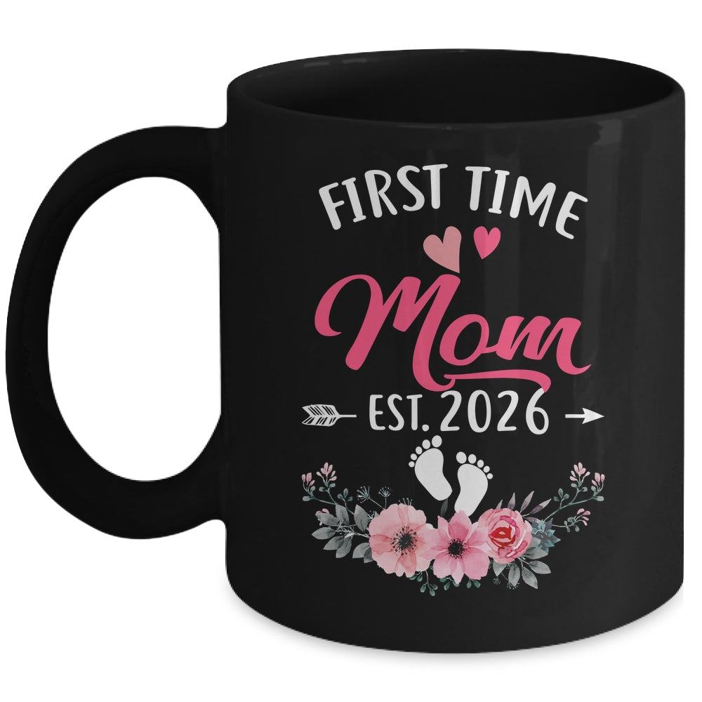 First Time Mom Promoted To Mom Est 2027 Mothers Day Mug | teecentury