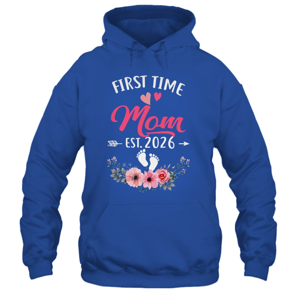 First Time Mom Promoted To Mom Est 2027 Mothers Day Shirt & Tank Top | teecentury
