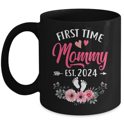 First Time Mommy Promoted To Mommy Est 2024 Mothers Day Mug | teecentury