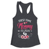 First Time Mommy Promoted To Mommy Est 2024 Mothers Day Shirt & Tank Top | teecentury